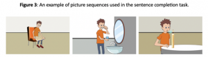 cartoon of a boy brushing his teeth